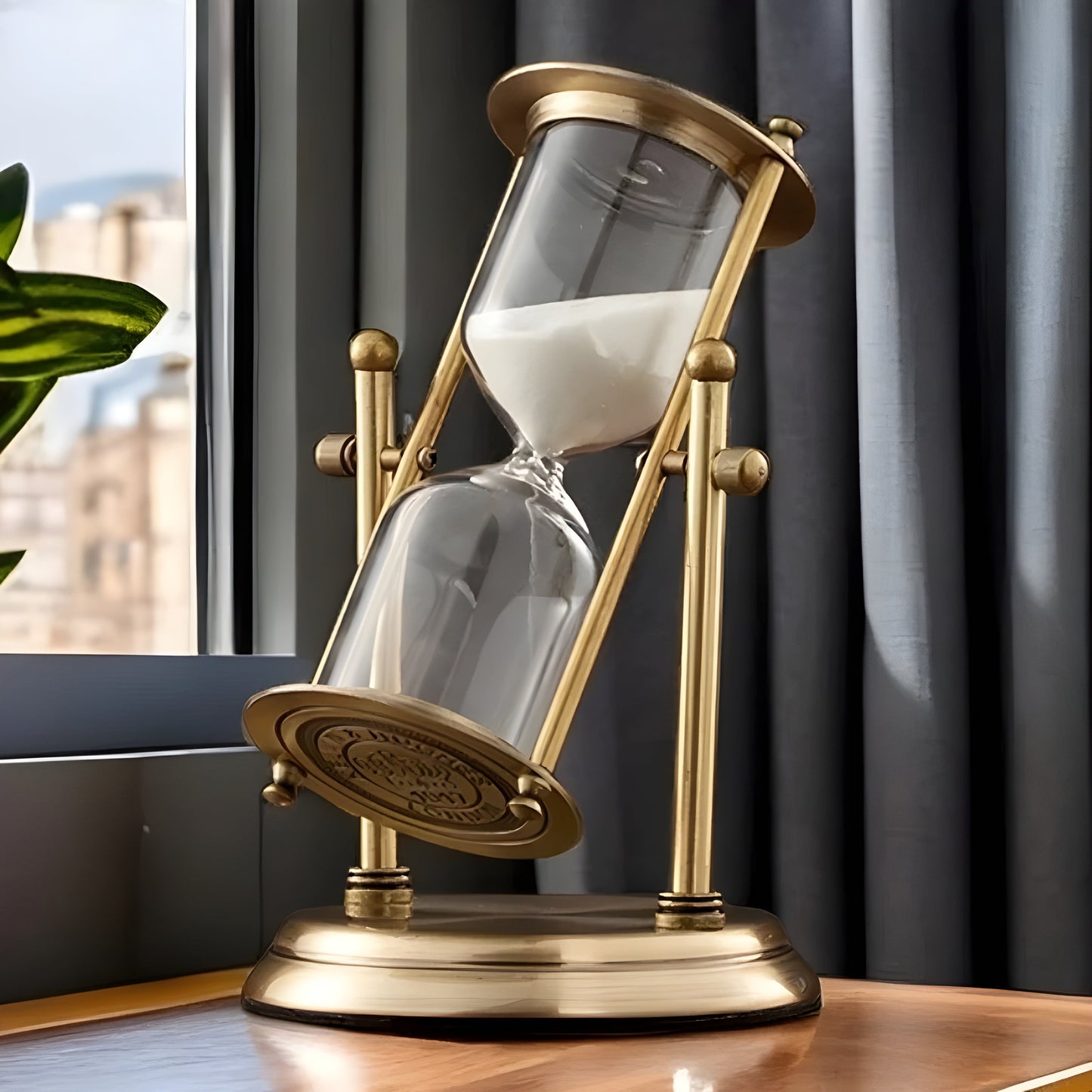 Time Traveler Hourglass – Stylish Timekeeper for Living Room or Office | Bowlift