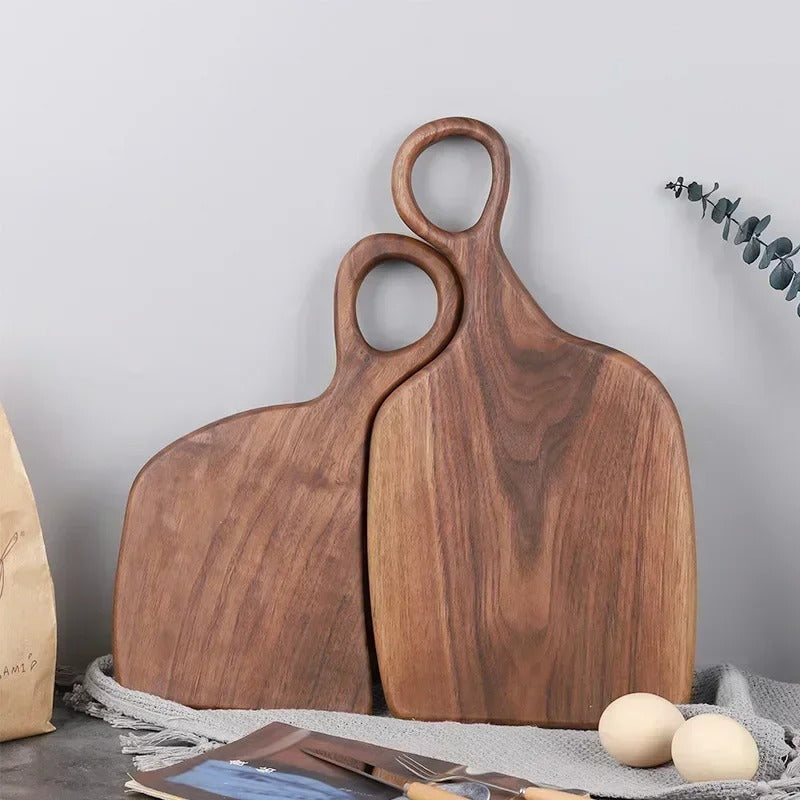 BowLift | Wooden Cutting Boards Made of Walnut Ideal for Slicing and Serving