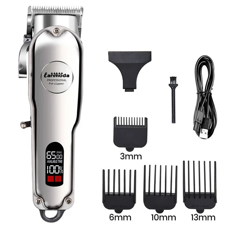 Skanto Professional All-Metal Rechargeable Pet Grooming Clipper Skanto