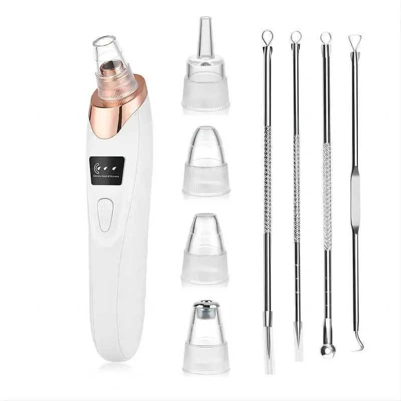 Skanto | Blackhead Remover Vacuum Pore Cleaner | Adjustable Suction, Multifunctional Tool for Deep Cleansing and Acne Treatment at Home