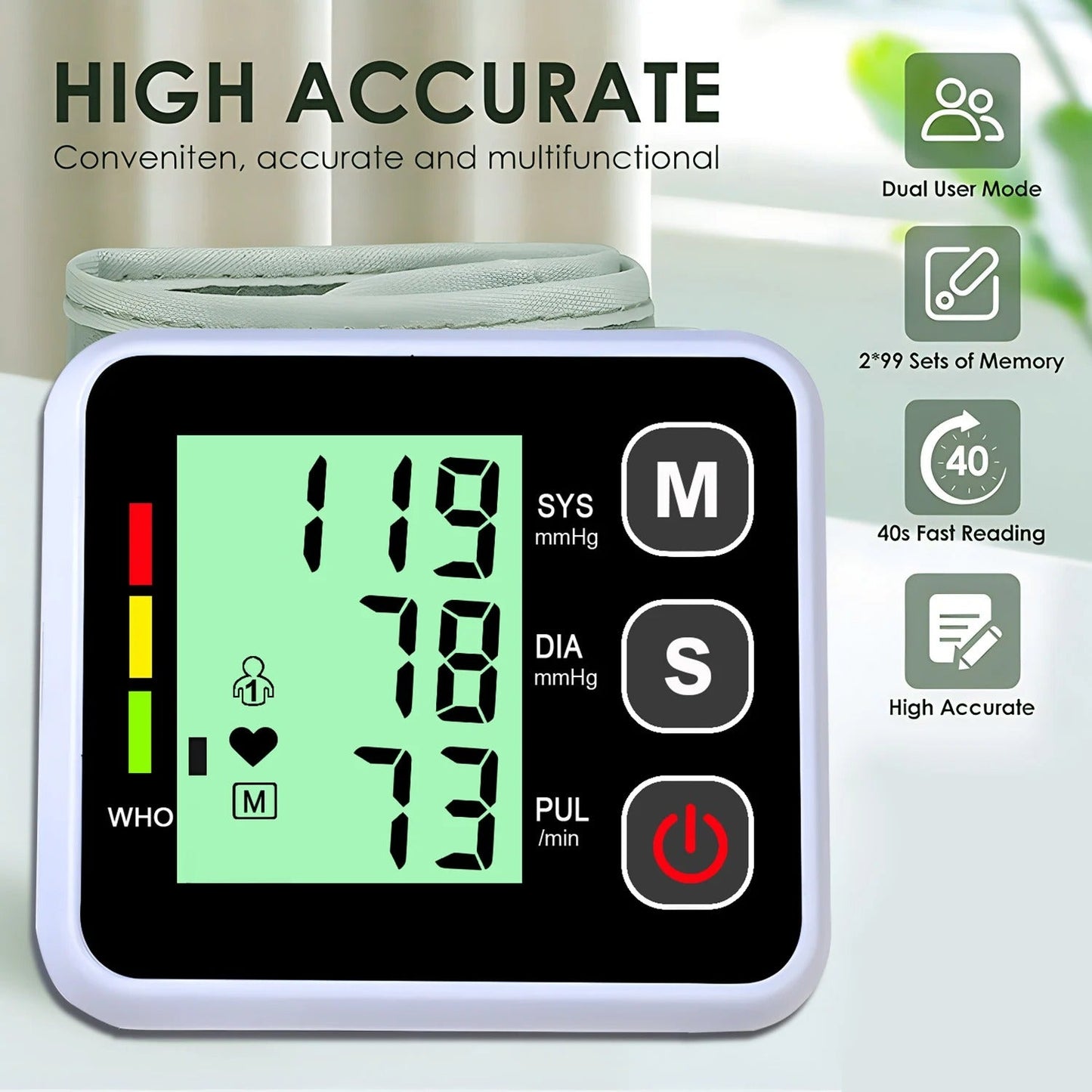 Skanto | Blood Pressure Monitor – Practical, Accurate Measurements for Daily Use