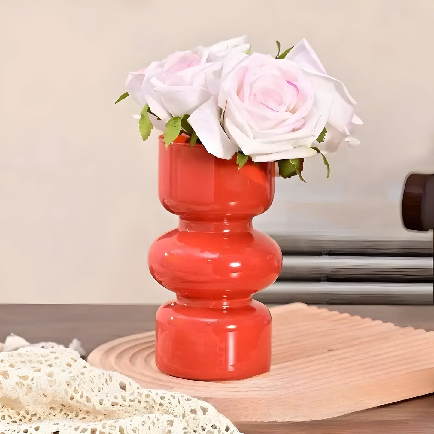 RetroFlora Vase - Hydroponic Retro Glass Vase | Karnz