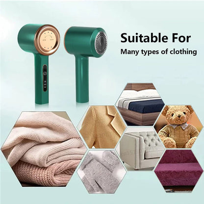 Skanto | Electric Lint Remover & Fabric Shaver | Rechargeable, Portable & Safe for All Fabrics, Ideal for Clothing & Upholstery Care