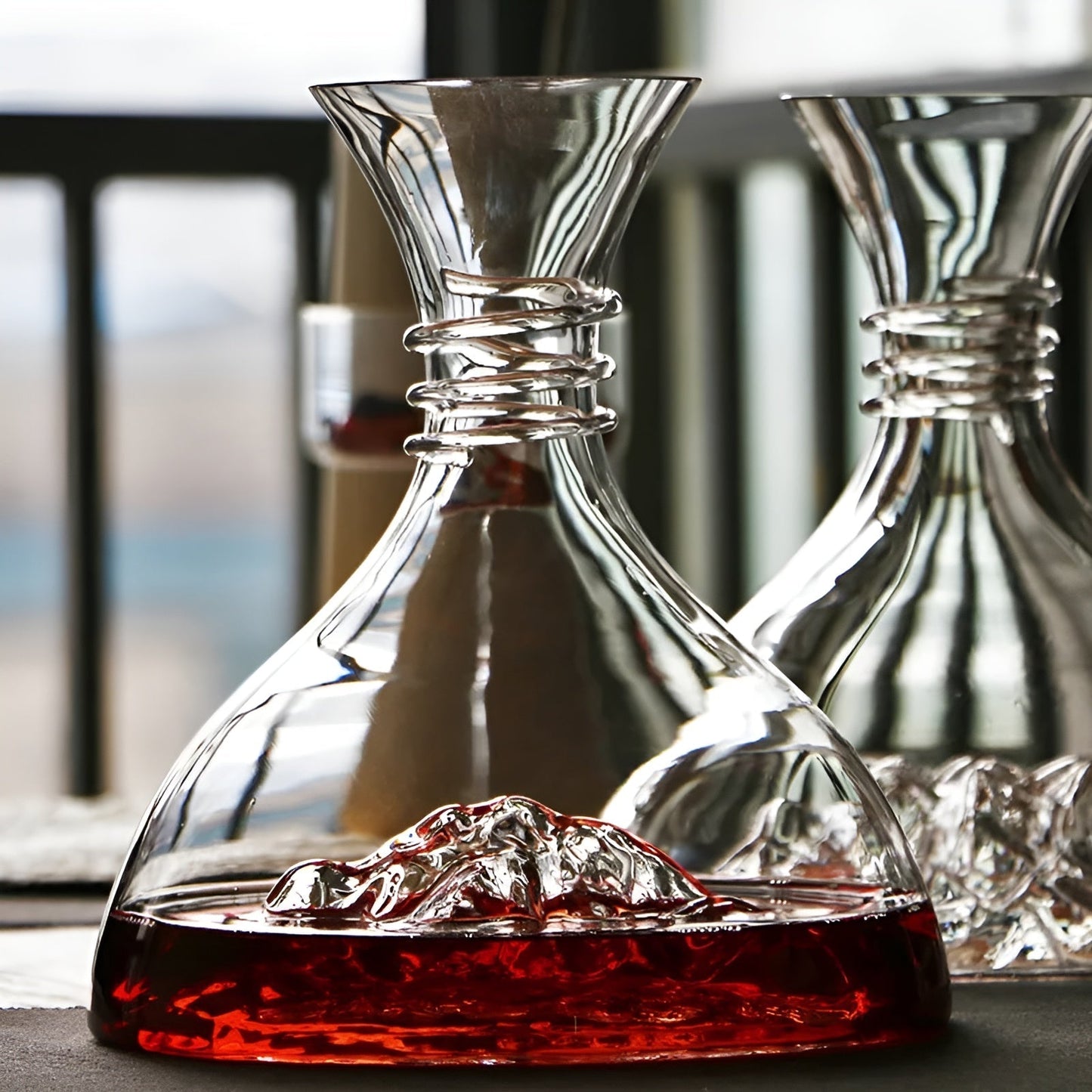 Red wine decanter crystal glass – whisky wines wine fast waterfall iceberg dispenser red wines kettle | Bowlift