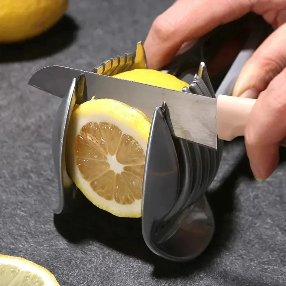 BowLift | Stainless Steel Fruit and Vegetable Cutter – Cutting Aid for Precise Slices