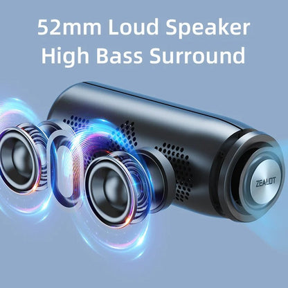 Skanto | Powerful Mini Bluetooth Speaker - Compact 360° Wireless Waterproof Speaker