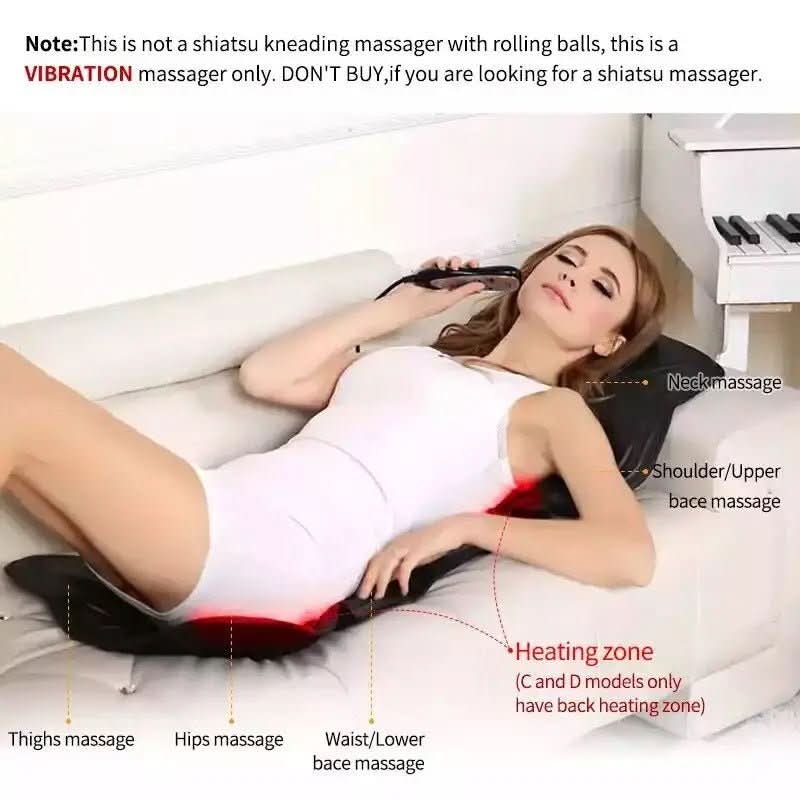 Skanto | Electric Back Massage Cushion with Heat Function