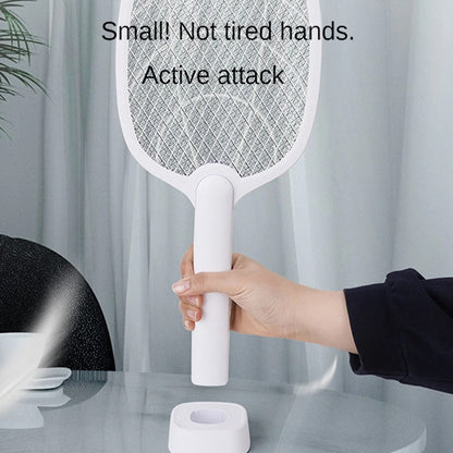 Rechargeable 2-in-1 Electric Fly Swatter and Insect Destroyer – 2500V Without Chemicals | Kalsten