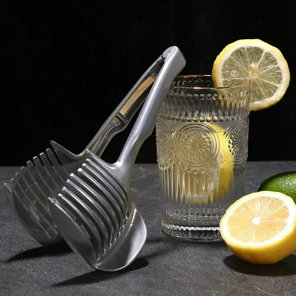 BowLift | Stainless Steel Fruit and Vegetable Cutter – Cutting Aid for Precise Slices