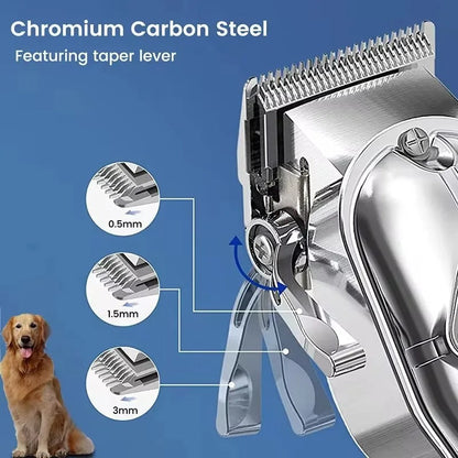 Skanto Professional All-Metal Rechargeable Pet Grooming Clipper Skanto