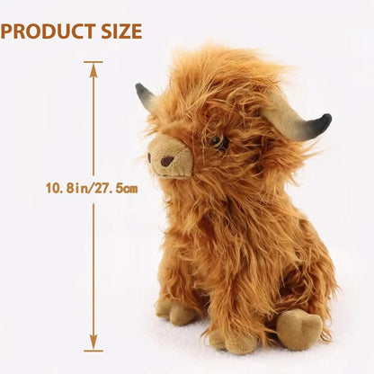 Skanto | Fluffy Highland Cuddle – Soft Cow for Young and Old