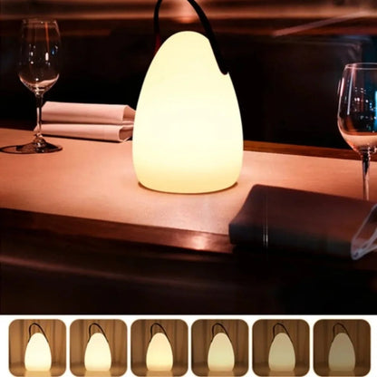 Skanto | LuminaFusion Lamp – Portable Waterproof Wireless Table Lamp with Remote Control