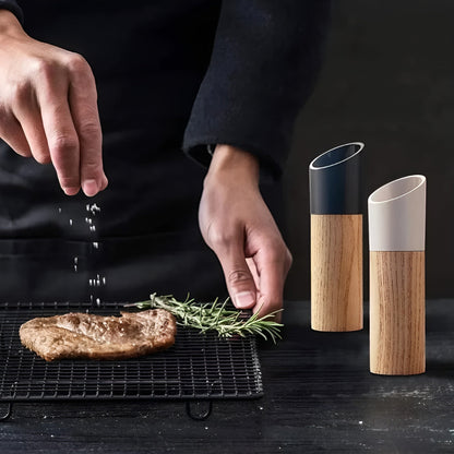 Salt and Pepper Mill Set – AdjustaBowlifte Grinder | Stylish for Every Kitchen | Bowlift