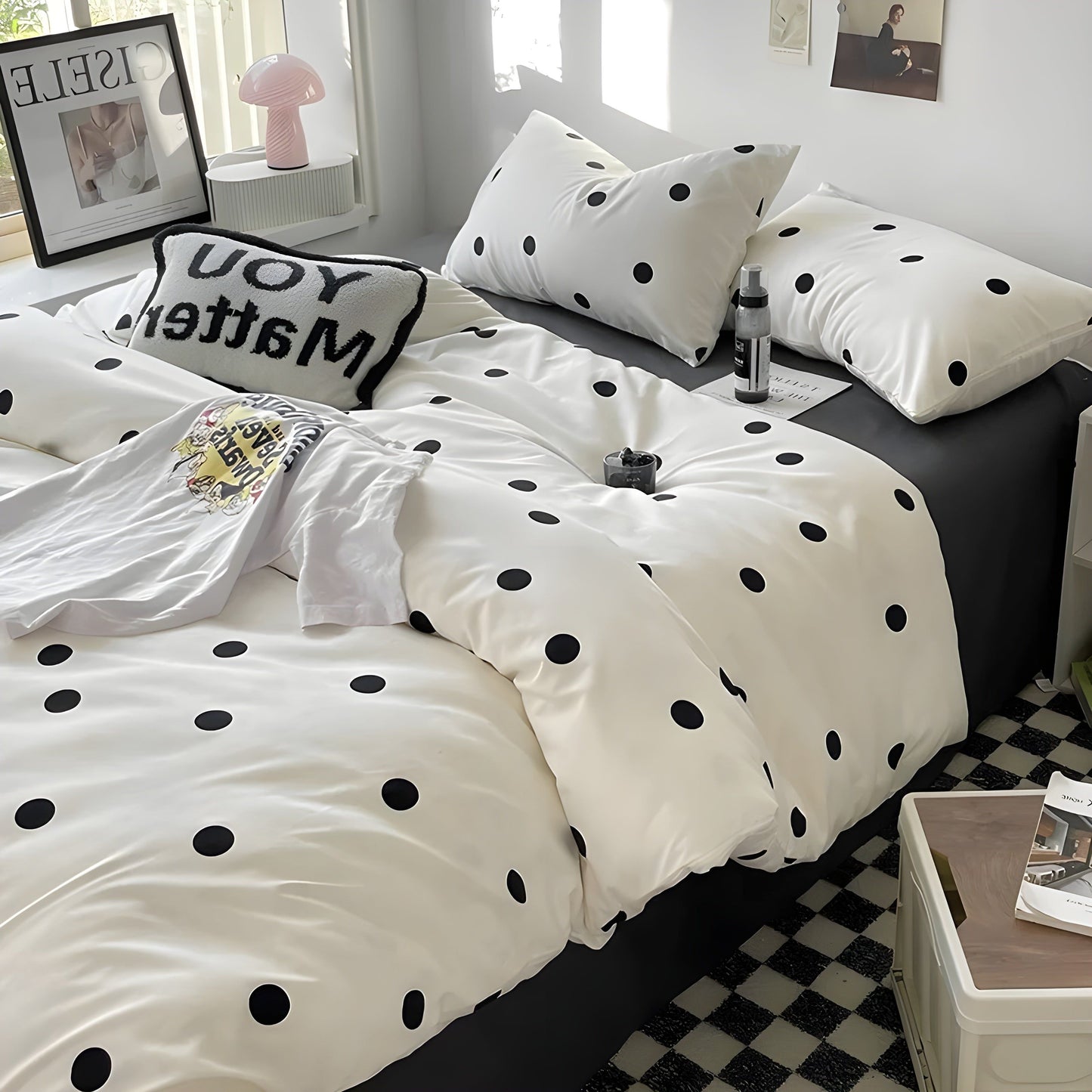 PureLoom Bedding Set - Modern skin-friendly bedding set (1 duvet + 1 flat sheet + 2 pillowcases) | Bowlift