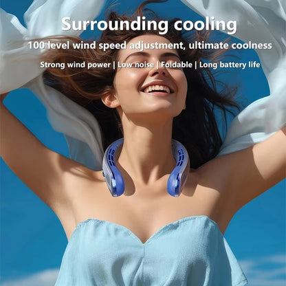8000mAh USB Neck Fan | Skanto
