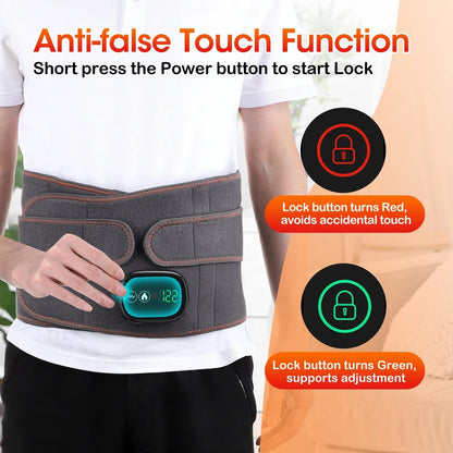 Skanto Skanto | Heated Lumbar Support - Adjustable Heat Therapy for Pain Relief