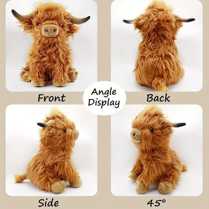 Skanto | Fluffy Highland Cuddle – Soft Cow for Young and Old
