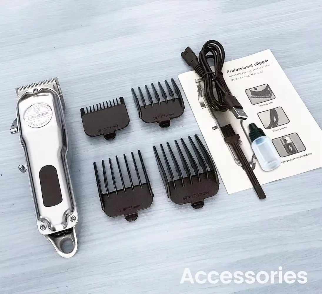 Skanto Professional All-Metal Rechargeable Pet Grooming Clipper Skanto