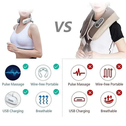 BowLift | 4-in-1 neck massager with heat & vibration