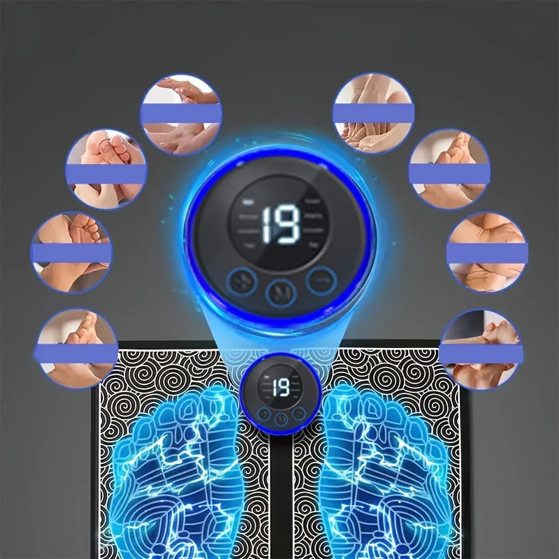 Rejuvenating EMS Foot Massager – Relaxation and Pain Relief for Your Feet