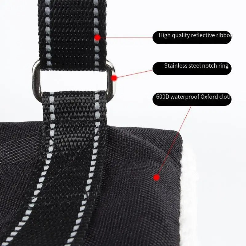Dog support harness - Adjustable rehabilitation belt Bowlift