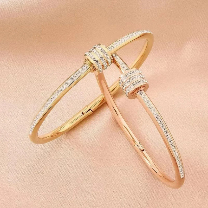 Skanto | Stainless Steel Fashion Bangle Bracelet for Women
