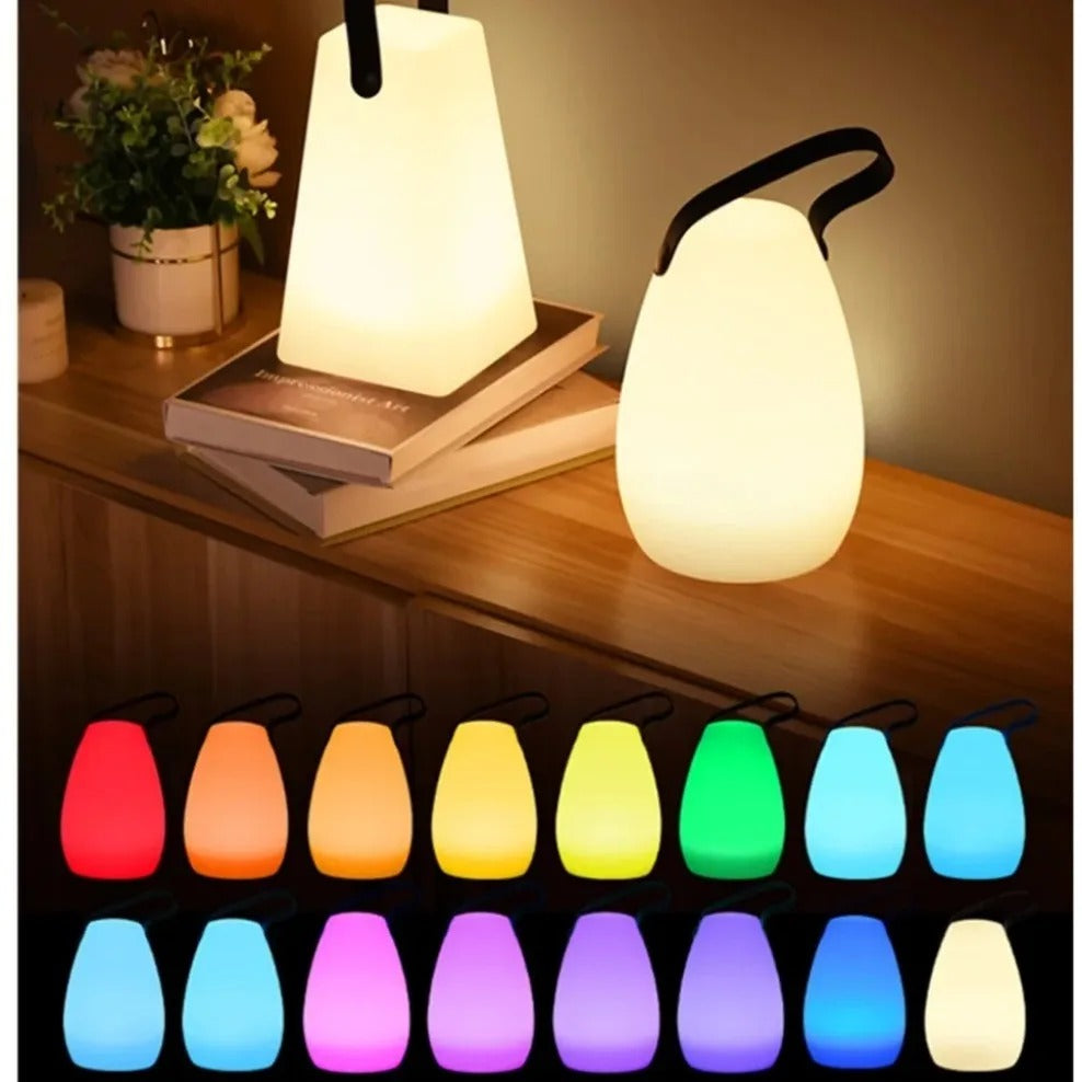 Skanto | LuminaFusion Lamp – Portable Waterproof Wireless Table Lamp with Remote Control