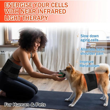 Skanto | Red Light Therapy Belt - Medical Grade Pain Relief for Back and Muscles