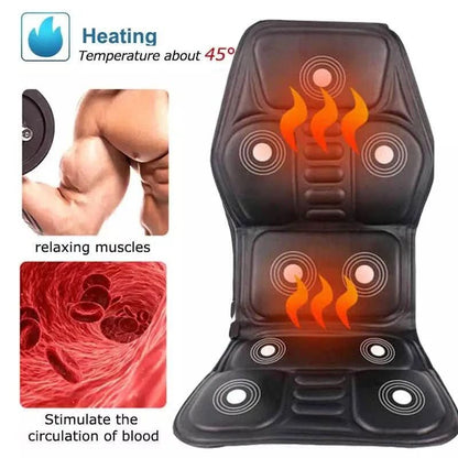 Skanto | Electric Back Massage Cushion with Heat Function