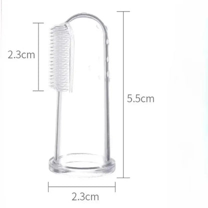 Hot Selling Soft Pet Finger Toothbrush Bowlift