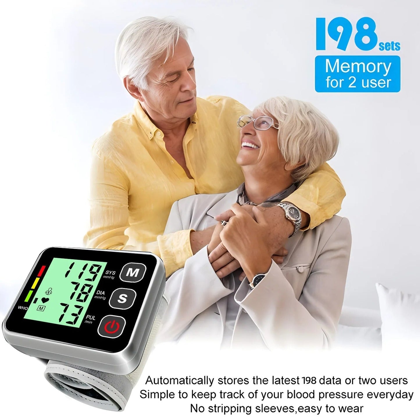 Skanto | Compact Blood Pressure Monitor – Practical, Accurate Readings for Daily Use