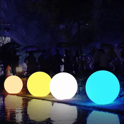 BowLift | Solar Powered Mood Light Sphere - ShapeLights Rechargeable Ball Light for Outdoors