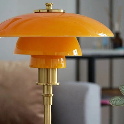 Nordic Glass Table Lamp – Minimalist LED Light for Home | Skanto