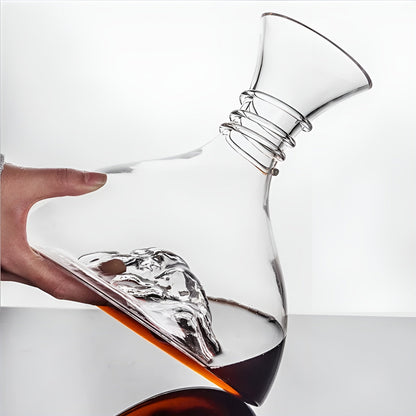 Red wine decanter crystal glass – whisky wines wine fast waterfall iceberg dispenser red wines kettle | Bowlift