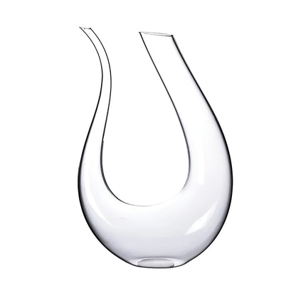 Wine Decanter with Aerator - Hand Bowliftown & Stylish - 1500 ml for Bar & Home - Lead-Free Glass | Bowlift
