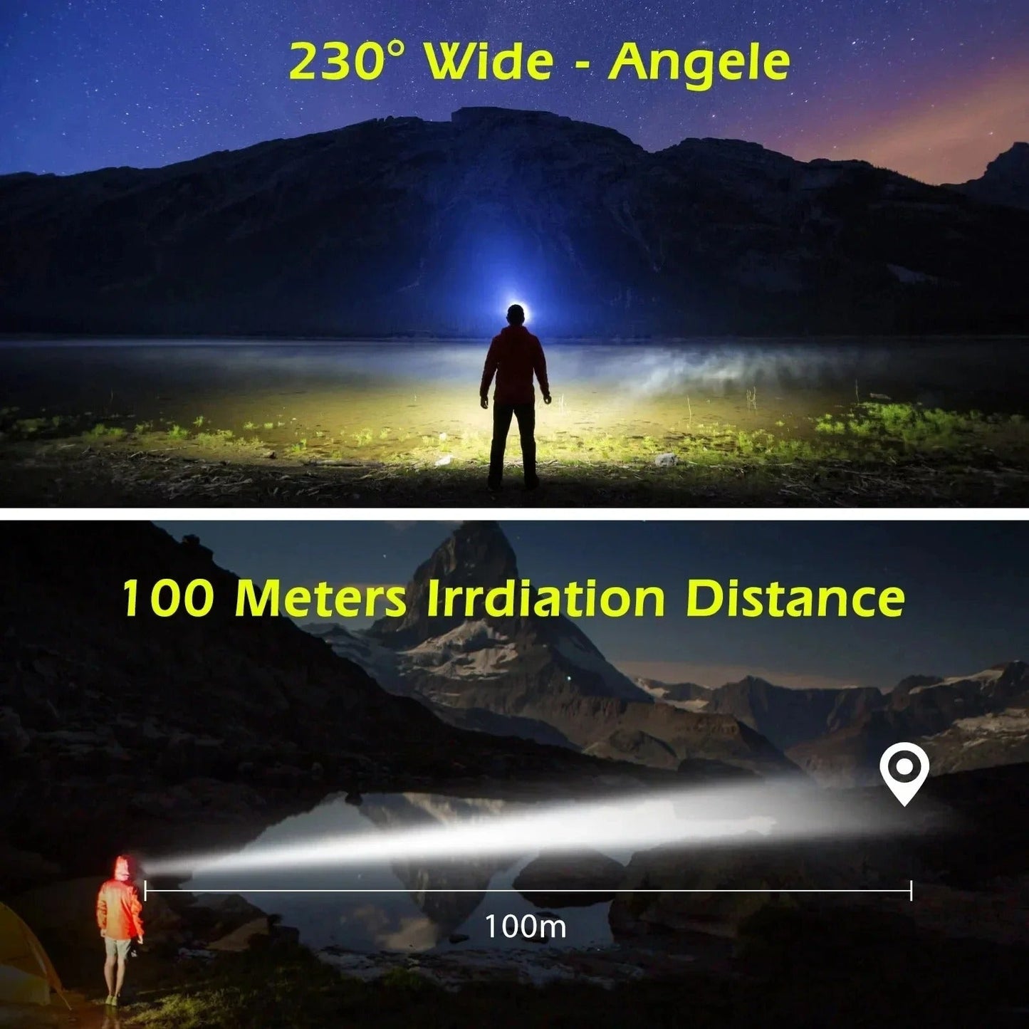 Skanto | Rechargeable LED Headlamp for Running, Cycling, and Outdoor Adventures