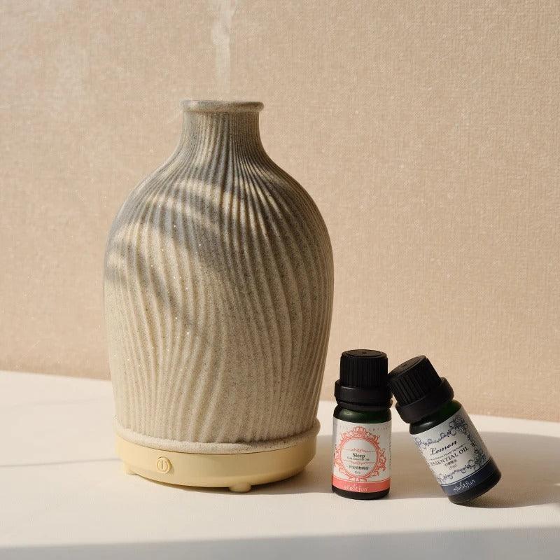 Skanto | BohoBreeze – Ultrasonic Aroma Diffuser & Air Purifier | Bohemian Vase Design