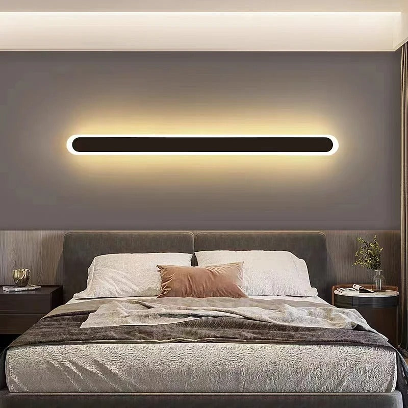 Skanto | Outdoor IP65 Waterproof Linear Wall Lamp | Minimalist Metal Design. Dimmable LED Options for Gardens & Patios