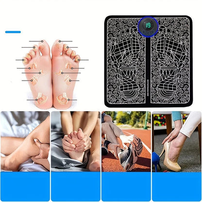 Rejuvenating EMS Foot Massager – Relaxation and Pain Relief for Your Feet