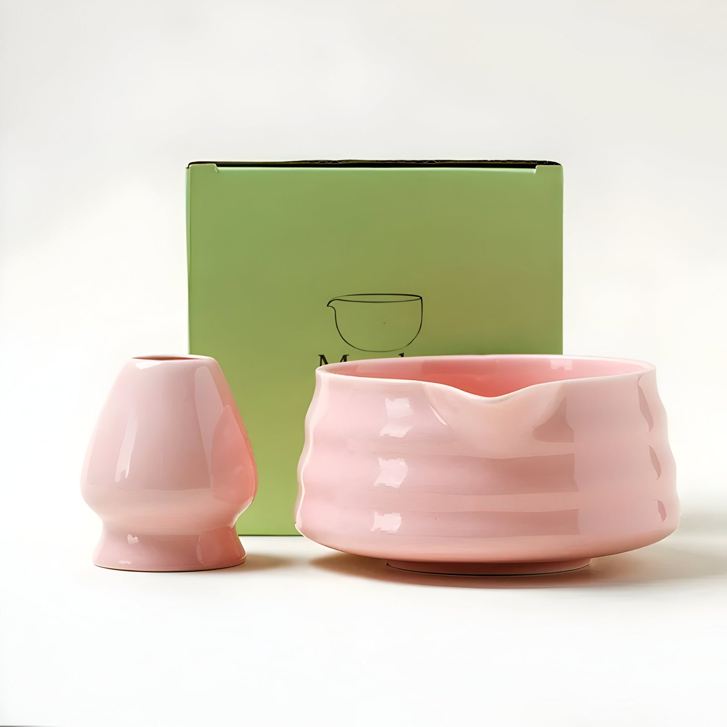 Skanto | Matcha Ceramic Set – Traditional Japanese Tea Set for Relaxing & Mindful Moments