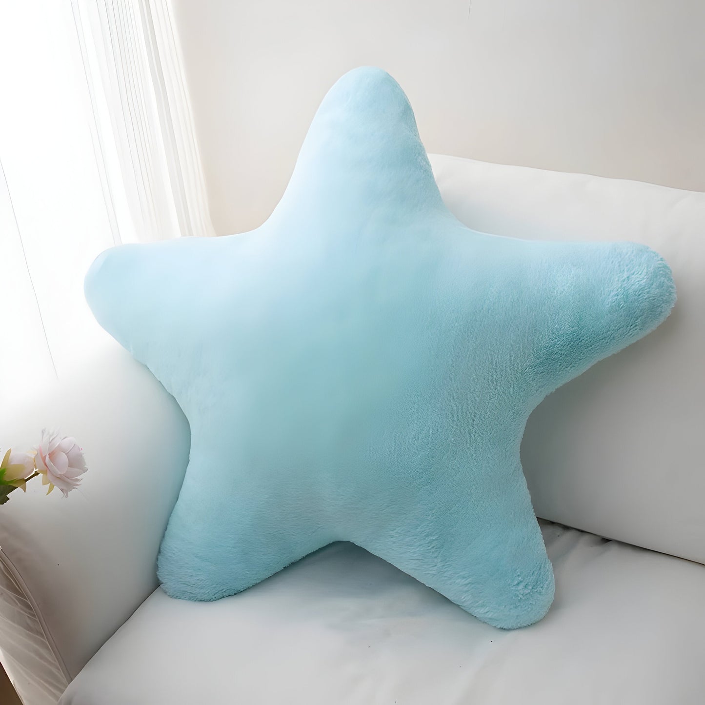 StellarHug Cushion - Decorative Star-Shaped Pillow | Bowlift