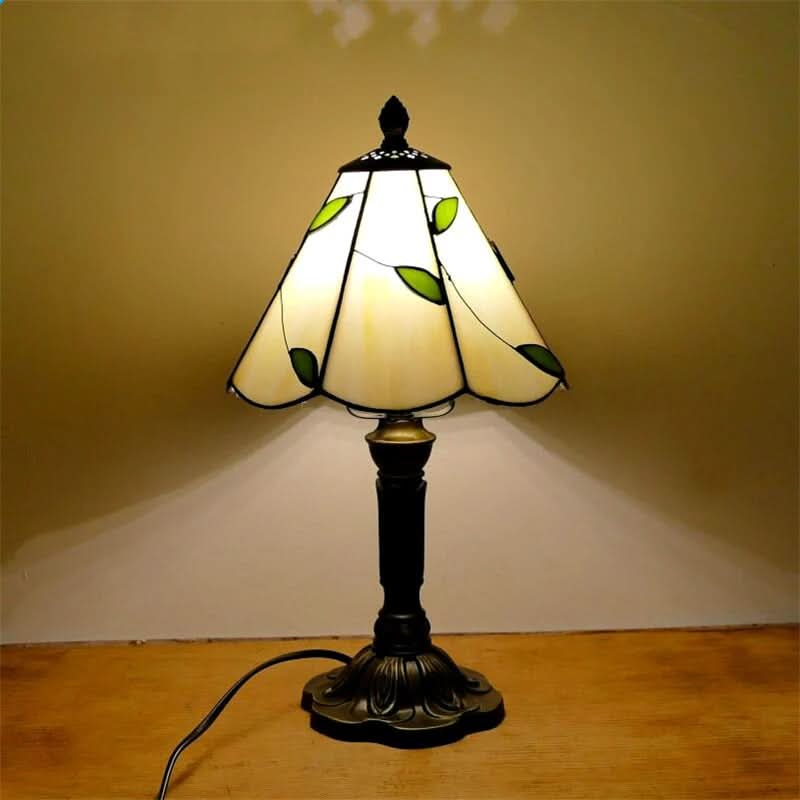 Skanto | Retro Baroque Tiffany Glass LED Table Lamp E27