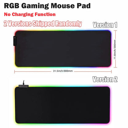 BowLift | Wireless Charging Desk Mat | RGB Dual Charging Pad for iPhone, Keyboard & Mouse, Premium Desk Mat