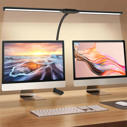 Skanto | Double-Head LED Desk Lamp | Lighting Solution for Study, Work & Office Use