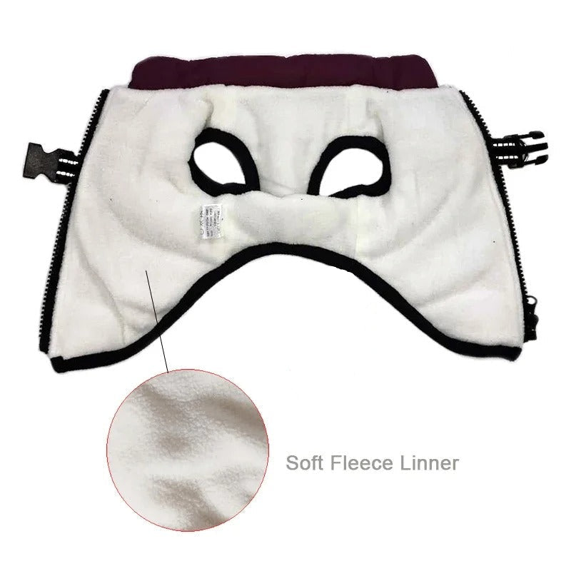 Skanto | All-Weather Insulated Dog Jacket with Built-in Harness