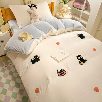 CloudComfort Bedding Set - ComfortaBowlifte and Skin-Friendly Lucky Cat Bedding | Bowlift
