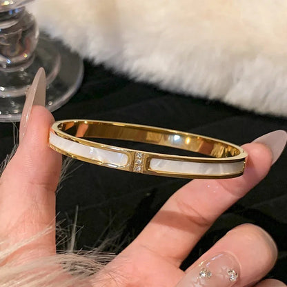 Skanto | Stainless Steel Fashion Bangle Bracelet for Women