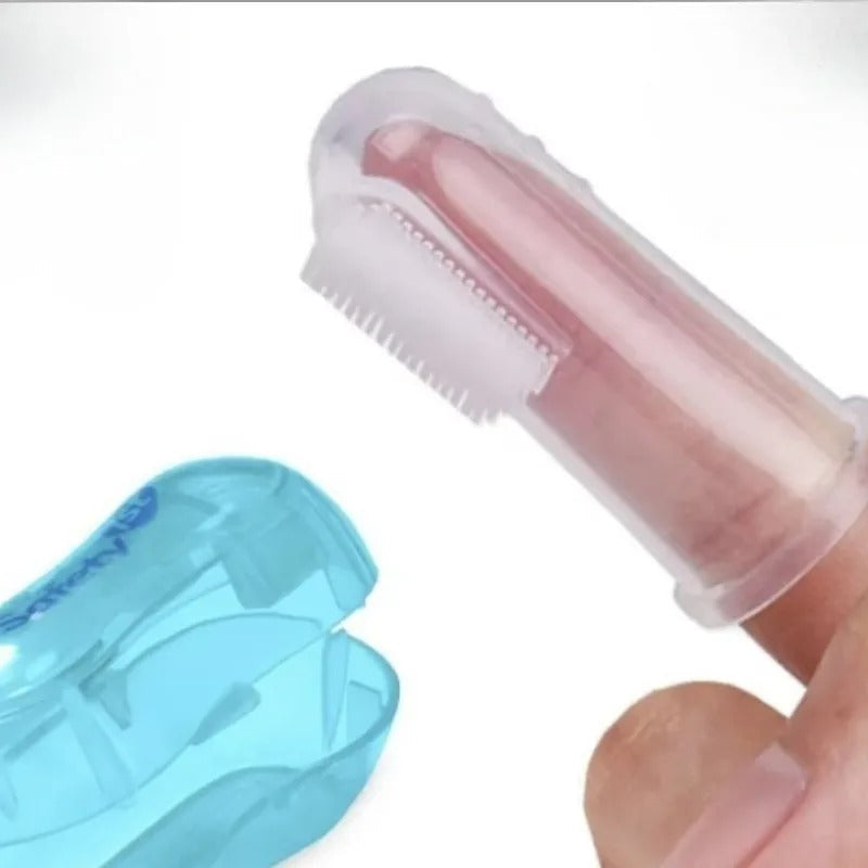 Hot Selling Soft Pet Finger Toothbrush Bowlift