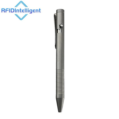 Skanto | Titanium Bolt Action Pen – Durable Metal Mechanical Writing Pen