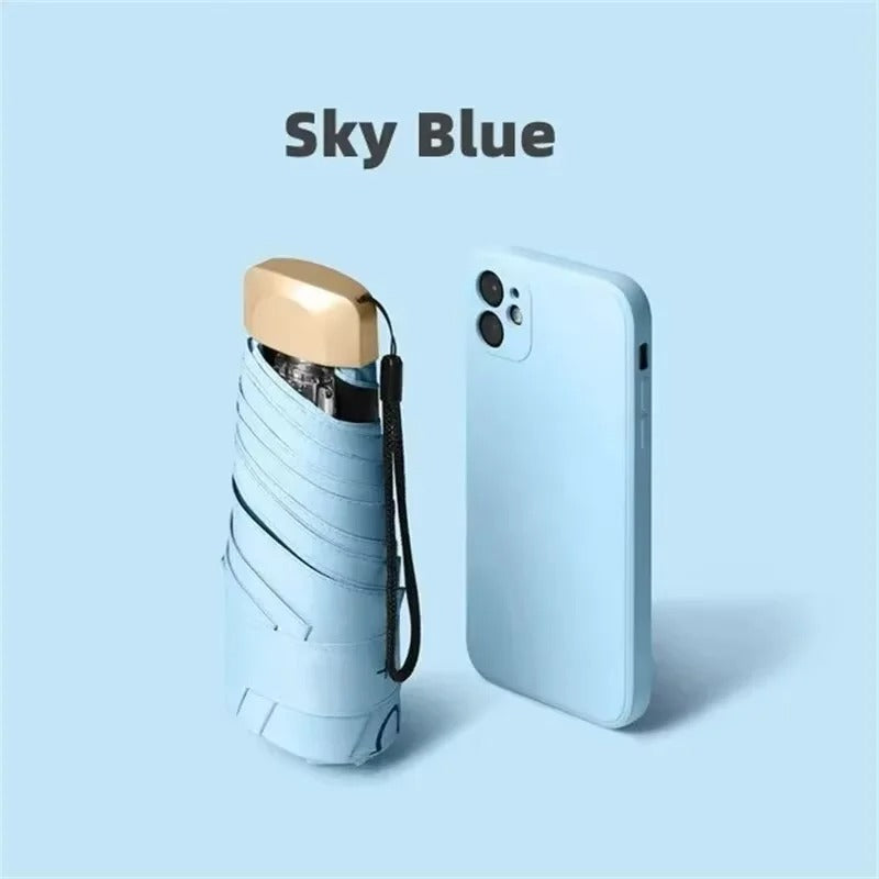 Foldable Mini Umbrella Solara – Compact, UV protection & Wind resistant | Kalsten